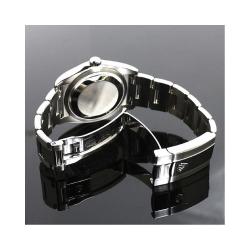 Pre Owned  ساعة يد رجالية رولكس دايت جست ستانلس ستيل فضة 36 مم