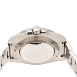 مملوكة مسبقًا Rolex Black Stainless Steel Submariner Men's Wristwatch 40 mm