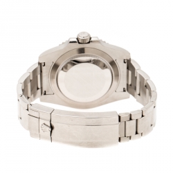 مملوكة مسبقًا Rolex Black Stainless Steel Submariner Men's Wristwatch 40 mm