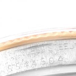 Pre Owned Rolex Champagne 18K Yellow Gold and Stainless Steel Datejust Vintage 16013 Men's Wristwatch 36MM