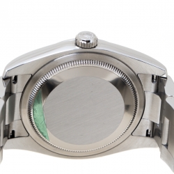 Pre Owned Rolex Silver  Stainless Steel Oyster Perpetual Men's Wristwatch 36 mm