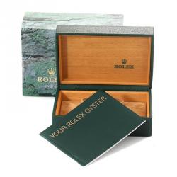 مملوكة مسبقًا Rolex Silver Stainless Steel Air King 14010 Men's Wristwatch 34MM