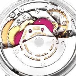 مملوكة مسبقًا Rolex Champagne 14K Yellow Gold Stainless Steel Datejust 1601 Men's Wristwatch 34 MM