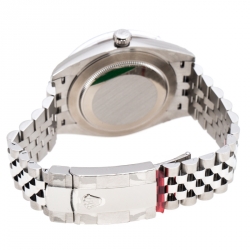 Pre Owned Rolex Silver Stainless Steel Datejust 126334 Men's Wristwatch 41 MM