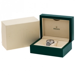 Pre Owned Rolex Silver Stainless Steel Datejust 126334 Men's Wristwatch 41 MM