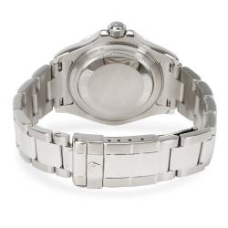 Pre Owned Rolex Grey Stainless Steel and Platinum Yachtmaster 16622 Men's Wristwatch 40MM