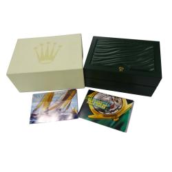 Pre Owned Rolex Grey Stainless Steel and Platinum Yachtmaster 16622 Men's Wristwatch 40MM