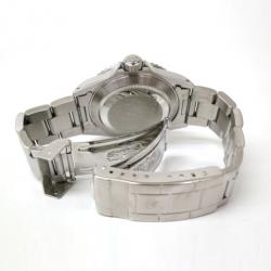 مملوكة مسبقًا Rolex Submariner Non Date Wristwatch SS Black Silver Mens 