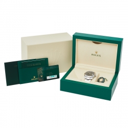 Pre Owned Rolex Blue Stainless Steel Datejust 41 126300 Automatic Men's Wristwatch 41 mm