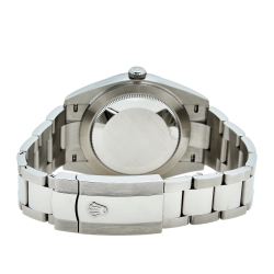 مملوكة مسبقًا ساعة يد رجالية رولكس ديت جست 126300 ستانلس ستيل رصاصي 41 مم