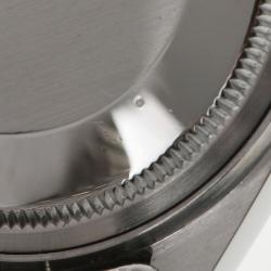 Pre Owned Rolex Blue Stainless Steel Datejust 1601 Automatic Men's Wristwatch 36 mm