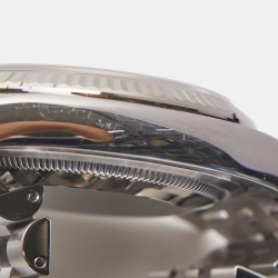 Pre Owned Rolex Black 18K White Gold Stainless Steel Datejust 116234-0083 Men's Wristwatch 36 mm