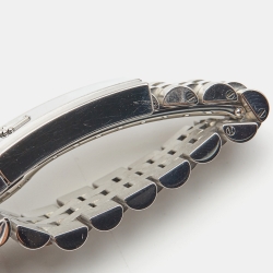 Pre Owned Rolex Black Oystersteel Datejust 126200-0003 Men's Wristwatch 36 mm