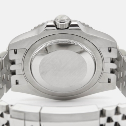 مملوكة مسبقًا Rolex Black Stainless Steel GMT-Master II 126710BLRO Men's Wristwatch 40 mm 