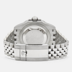 مملوكة مسبقًا Rolex Black Stainless Steel GMT-Master II 126710BLRO Men's Wristwatch 40 mm 