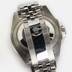 مملوكة مسبقًا Rolex Black Stainless Steel GMT-Master II 126710BLRO Men's Wristwatch 40 mm 