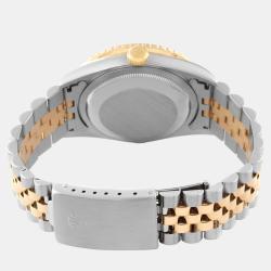 Rolex Datejust Turnograph Steel Yellow Gold Men's Watch 36 mm