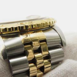 Rolex Champagne 18k Yellow Gold Stainless Steel Diamond Datejust Thunderbird Automatic Men's Wristwatch 36 mm
