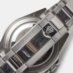 مملوكة مسبقًا Rolex Black Stainless Steel GMT-Master II 'Pepsi'  16710 Men's Wristwatch 40 mm