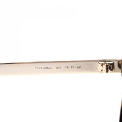 Saint Laurent Paris Havana/Green SL28COMBI Round Sunglasses