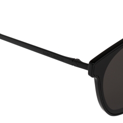Saint Laurent Black/Grey SL28 Aviator Sunglasses