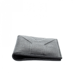 Saint Laurent Paris Black Leather Bifold Wallet