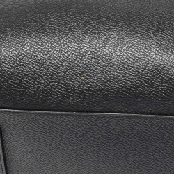 Saint Laurent Black Leather Sac De Jour Duffle Bag