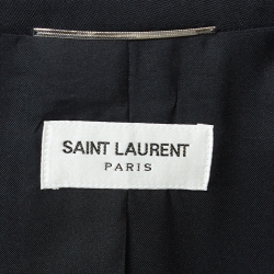 Saint Laurent Paris Black Single Breasted Suit Set M