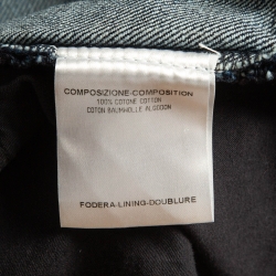 Pre Owned Saint Laurent Dark Blue Denim Straight Leg Jeans XXL Waist 38"