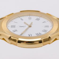 Pre Owned Yves Saint Laurent All Gold Plated Classic Collection Unisex Wristwatch