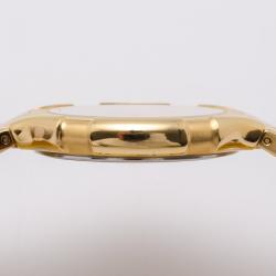 Pre Owned Yves Saint Laurent All Gold Plated Classic Collection Unisex Wristwatch