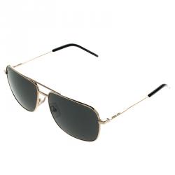 Saint Laurent Paris Black Classic 12 000F9 Square Sunglasses