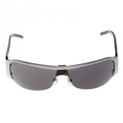 Saint Laurent Black YSL 2116/S Hafl Rim Sunglasses
