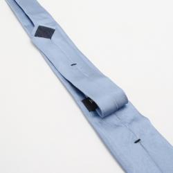Pre Owned Yves Saint Laurent Blue Silk Tie