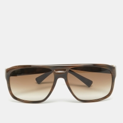 Saint Laurent Brown Gradient 12317/S Aviator Sunglasses
