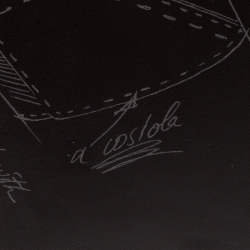 Saint Laurent Paris Black Printed Leather Zip Around Compact Wallet