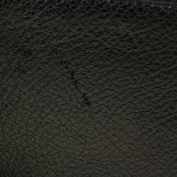 Saint Laurent Paris Silver Metallic Leather Bifold Wallet