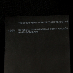 Pre Owned تي شيرت سان لوران باريس قطن طباعة Blood Luster أسود L