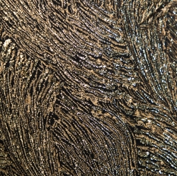 Saint Laurent Paris Gold Lurex Jacquard Shawl Lapel Jacket M