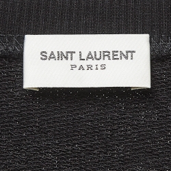 مملوكة مسبقًا Saint Laurent Paris Black Sun Print Cotton Knit Sweatshirt XXL
