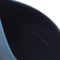 مملوكة مسبقًا حافظة بطاقات سان لوران باريس Y جلد أزرق 