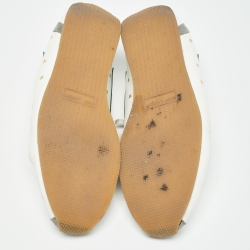 Saint Laurent Multicolor Leather and Suede Jay Sneakers Size 43