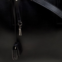 Saint Laurent Black Leather Museum Briefcase
