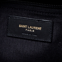 Saint Laurent Dark Grey Wool Classic Backpack