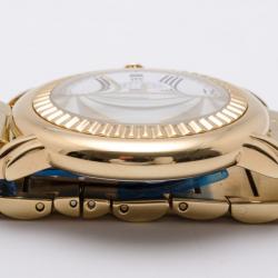 Yves Saint Laurent Full Gold Plated Herrenuhr Unisex Wristwatch