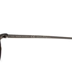 Pre Owned Salvatore Ferragamo Black SF119SL Rectangle Sunglasses