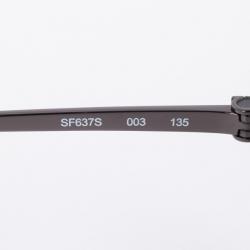 Pre Owned Salvatore Ferragamo Tortoise 637S Oversized Men's Sunglasses