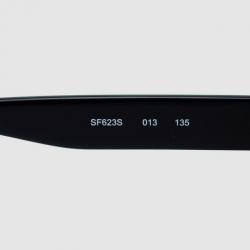 Pre Owned Salvatore Ferragamo Black SF623S Mens Sunglasses 