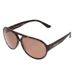 Pre Owned Salvatore Ferragamo Tortoise Frame SF619S Aviators
