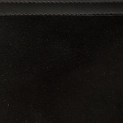 Pre Owned Salvatore Ferragamo Brown Leather and Suede Bifold Wallet